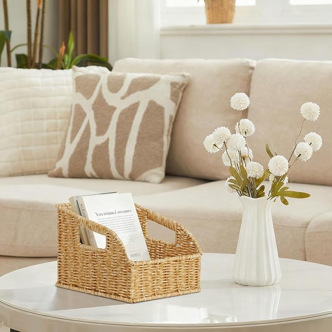 Wicker Baskets for Organizing, Kitchen Counter - Image 6