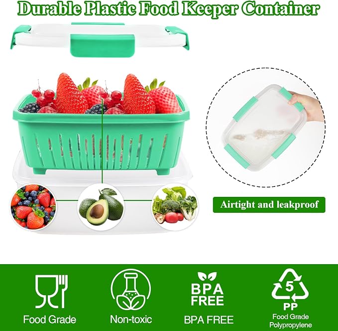 68oz Berry Keeper Fruit Storage Container - Image 3