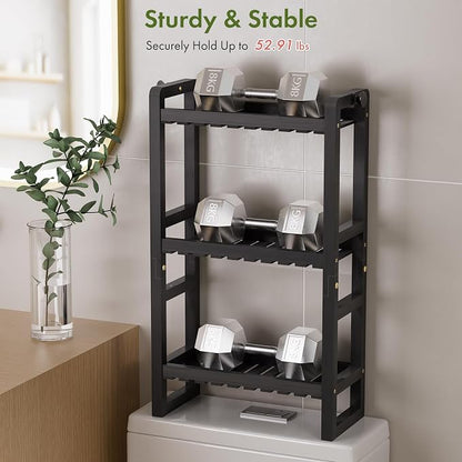AmazerBath Bamboo Over The Toilet Storage Shelf - Image 5