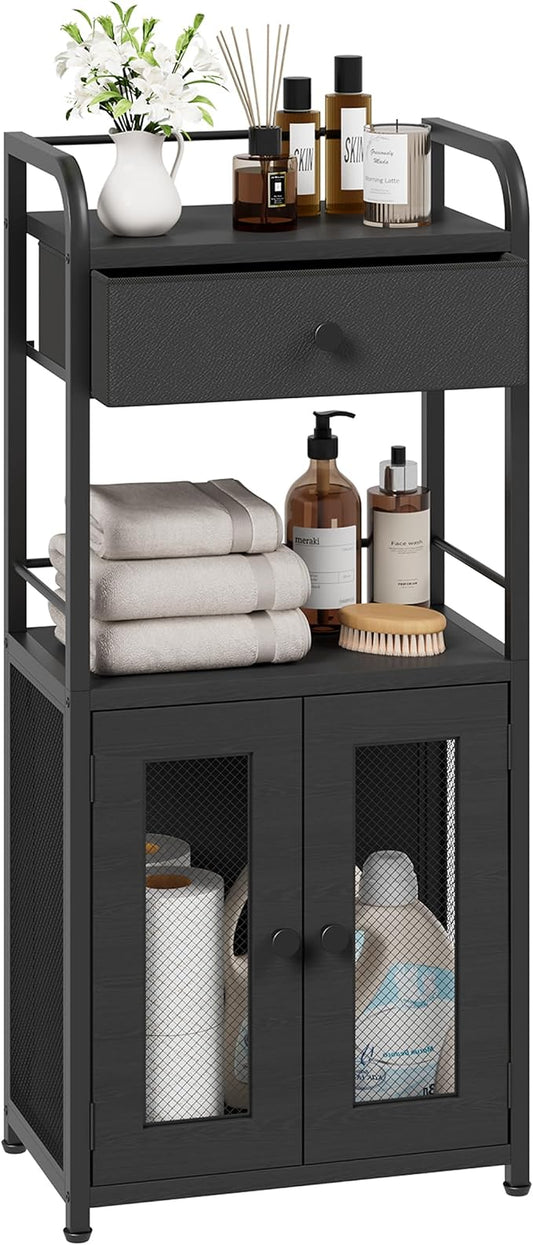 SWTYMIKI 14.57"x32.28" Bathroom Storage Cabinet – Freestanding Toilet Paper by SwtyMiki-TidyHomeSweetLife