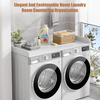Washer Dryer Countertop, 27.5" D x 54" W Washer and Dryer Topper Covers - Image 7