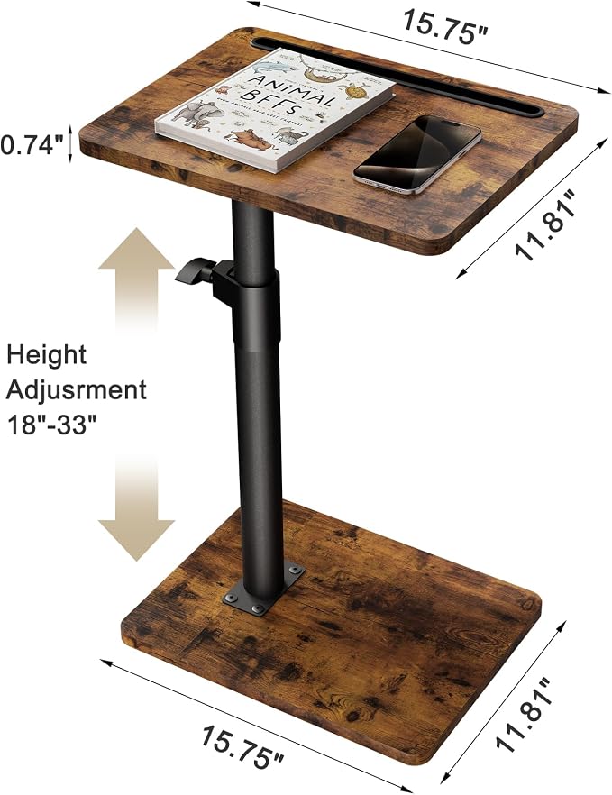 Sofa Armrest Tray Table for Couch - Image 2