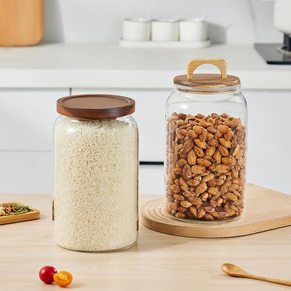 Sweejar Glass Jars for Laundry Room Organization, Half-Gallon Laundry Pods - Image 7