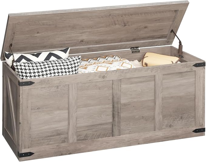 HOOBRO Storage Bench, 47.2”Toy Box Organizer - Image 7