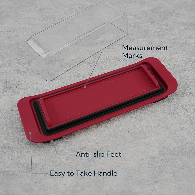 KITCHENDAO Airtight Butter Dish - Image 6