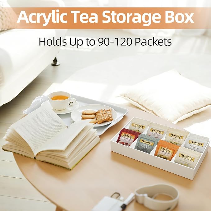 Tea Bag Organizer with 8 Slots, Tea Holder Organizer - Image 3