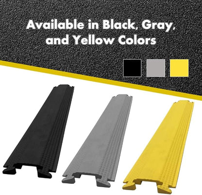 Kable Kontrol Drop Over Floor Cord Cover – 60” Inch Long 1 Channel Cable or - Image 2