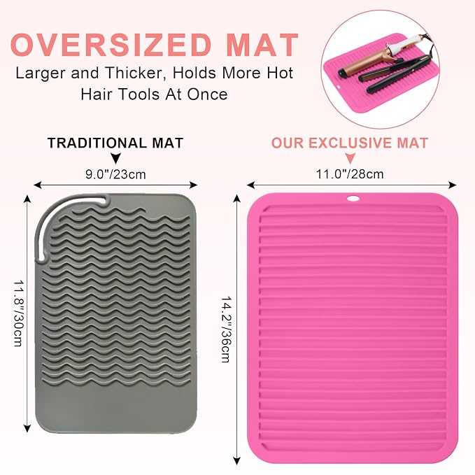 AMIJEAL Oversize Silicone Heat Resistant Mat - Image 3