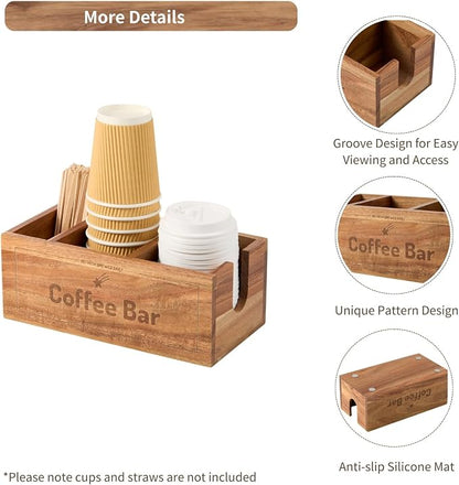 Coffee Station Organizer for Countertop - Image 4