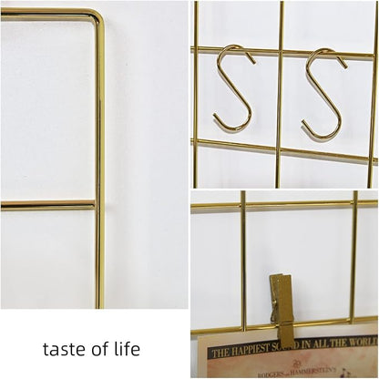 Grid Wire Board, for Memo Picture Panel Wall Decoration for Room Office Mat - Image 4