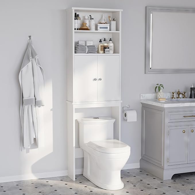 Over the Toilet Storage Cabinet by Meilocar