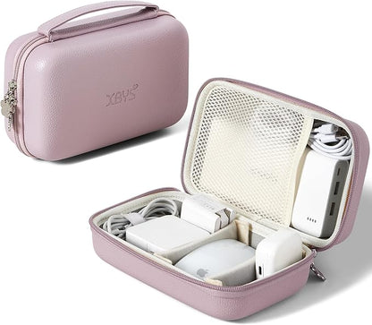 Charger Case for Macbook, Portable Tech Electronic Organizer Bag, Small Travel by Linpr