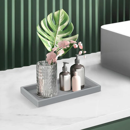 EG-SIPRO High-Grade Thickened Silicone Rectangle Bathroom Vanity Tray - Image 6