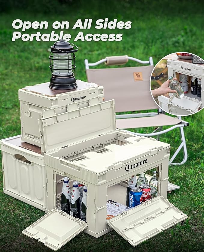 Collapsible Camping Storage Bin 55L - Image 6