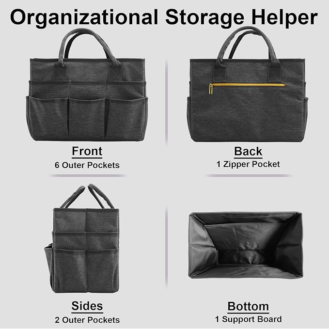 Cupohus Art Organizer Craft Storage Tote Bag - Image 4
