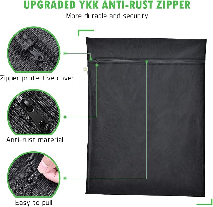 2 Pack Mesh Laundry Bags 24 x 32 inch Laundry Garment Bag Mesh Large Lingerie - Image 5