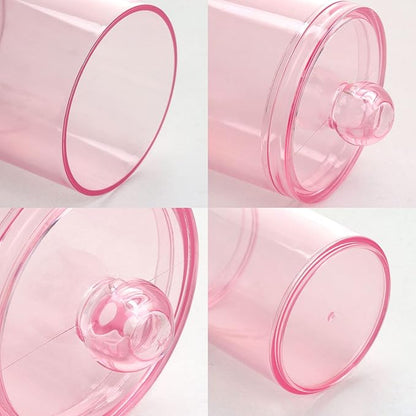 Tbestmax 4 pcs Qtips Holder Bathroom Container, 10 OZ Apothecary Jar - Image 4