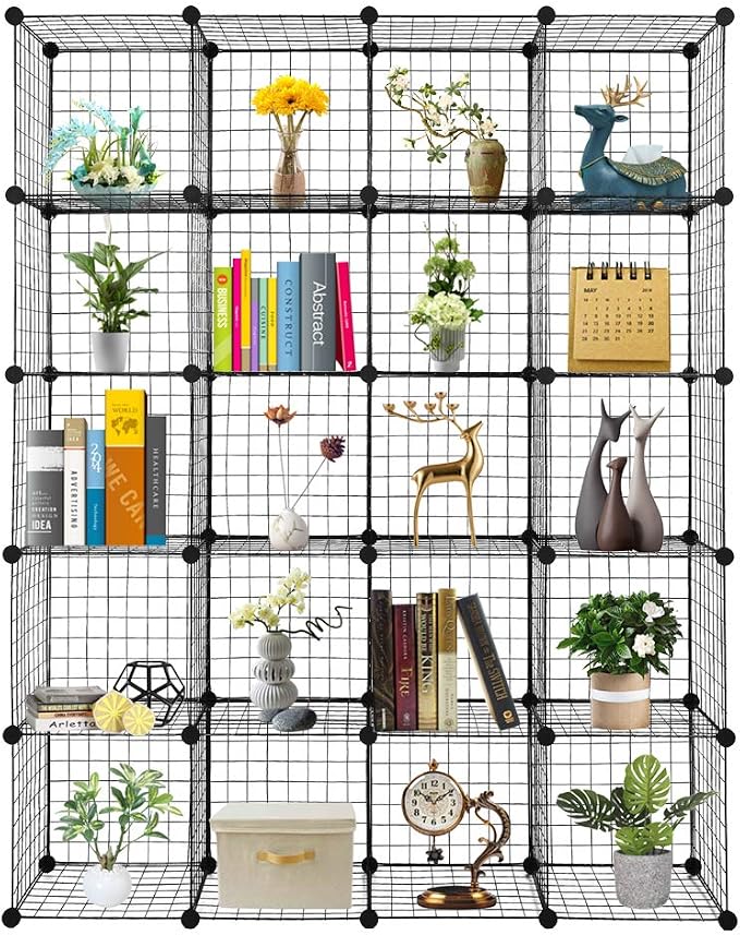 20 - Cube Organizer: Wire Cube Storage - Image 4