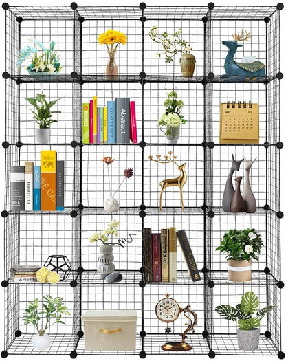 20 - Cube Organizer: Wire Cube Storage - Image 4