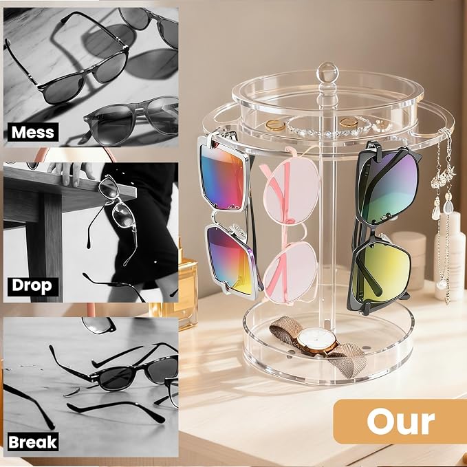Acrylic Sunglasses Holder Stand - Image 2