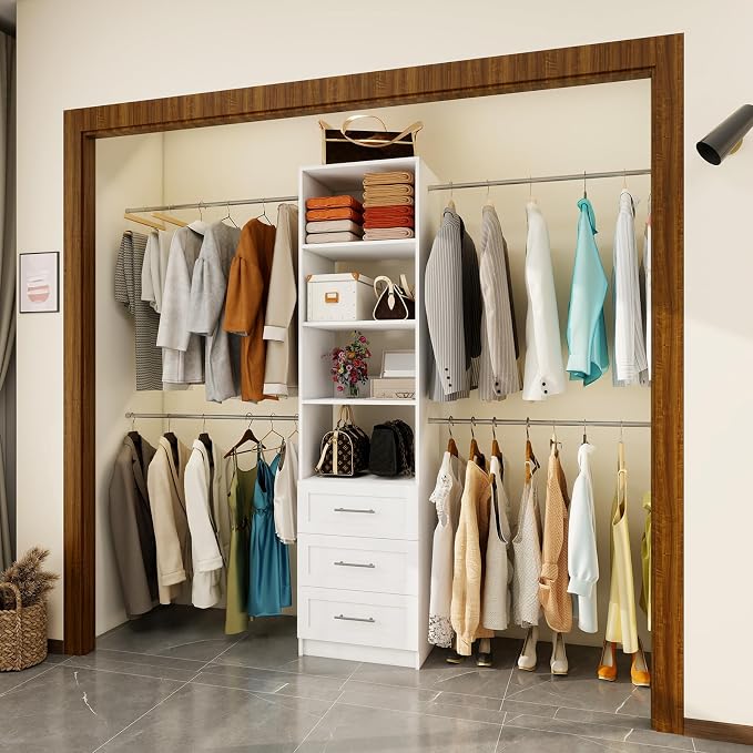 Closet System, 5FT-8FT Closet Organizer System - Image 8