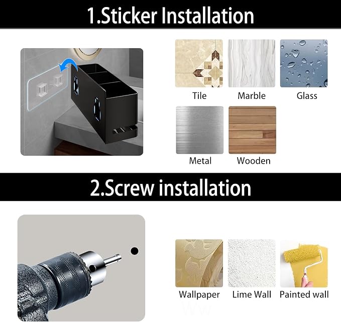 Aluminum Electric Toothbrush Holder - Image 6