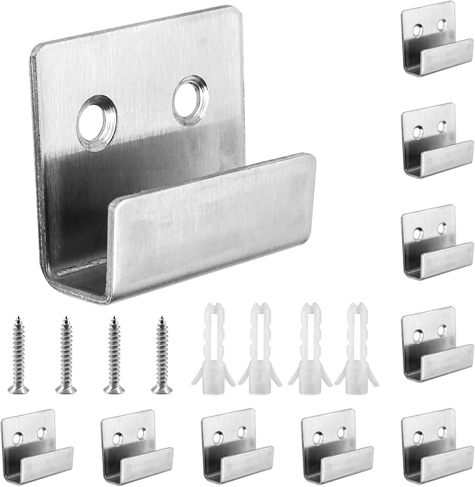 Luomorgo Tile Display Wall Hanger, Small Size, Wall Mount Brackets Hook - Image 6