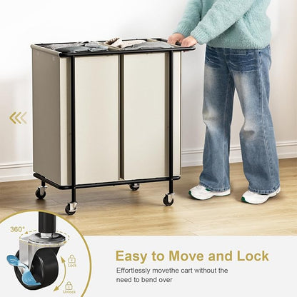 Chrislley Double Laundry Hamper - Image 6