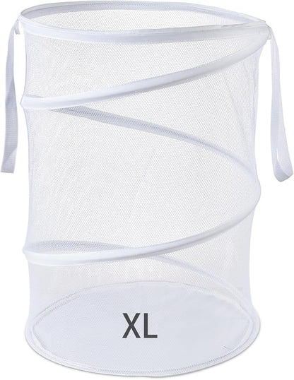 Seiritex Mesh Popup Laundry Hamper 115L Collapsible Laundry Basket Extra Large by SEIRITEX
