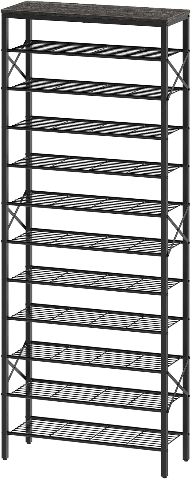 YATINEY 12 Tier Shoe Rack, Large Capacity Shoe Storage Organizer Holds 48 Pairs by Yatiney