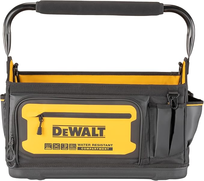 DEWALT Tool Tote, Open Top Tool Bag - Image 2