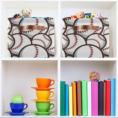 ZAZYXTJ Baseball Storage Basket - Image 6
