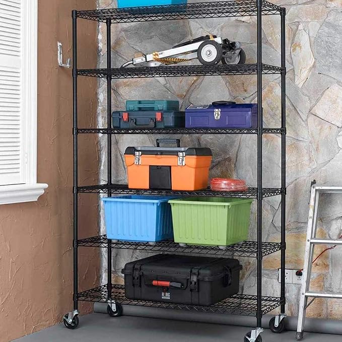 BestOffice | 6-Tier Wire Shelf - Image 4