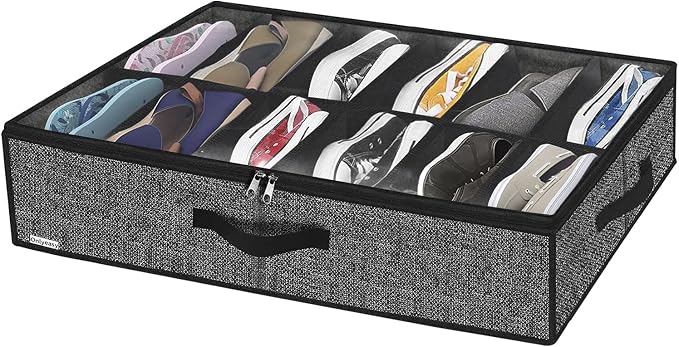 Onlyeasy Under Bed Shoe Storage Organizer by Onlyeasy
