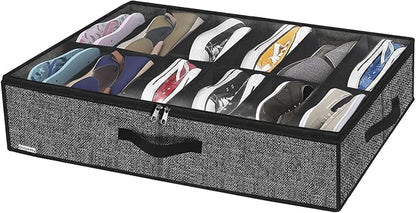 Onlyeasy Under Bed Shoe Storage Organizer by Onlyeasy