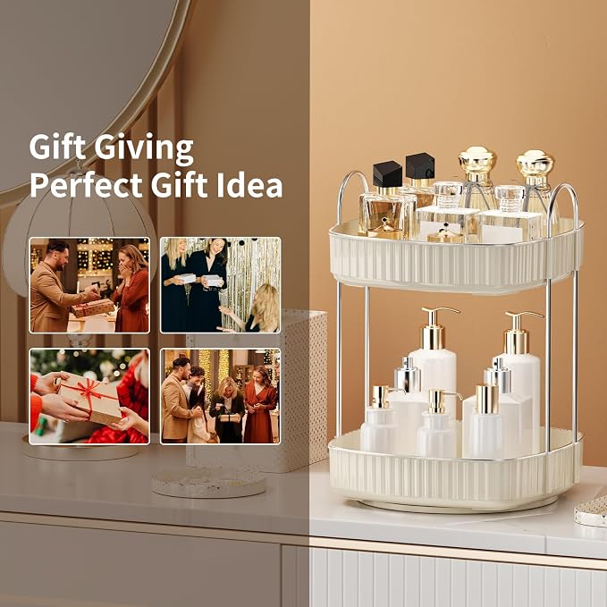 YCIA&DONE 360 Rotating Makeup Organizer - Image 5