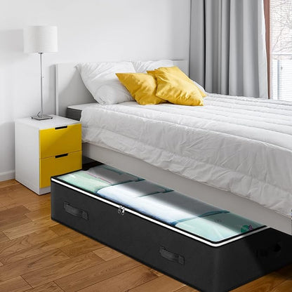Budding Joy 90L Under Bed Storage Containers, Closet Organizers and Storage Bins - Image 6