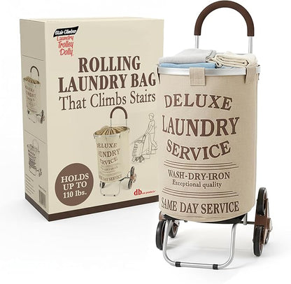 dbest products Stair Climber Laundry Trolley Dolly by dbestproductsInc