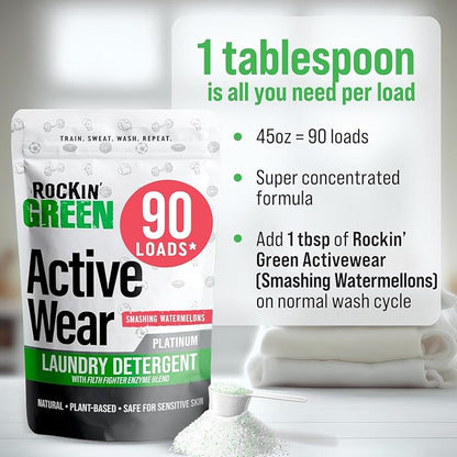 Rockin' Green Laundry Detergent, Plant based, All Natural Laundry Detergent - Image 5