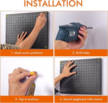 G.CORE Heavy Duty Metal Pegboard Organizer - Image 6