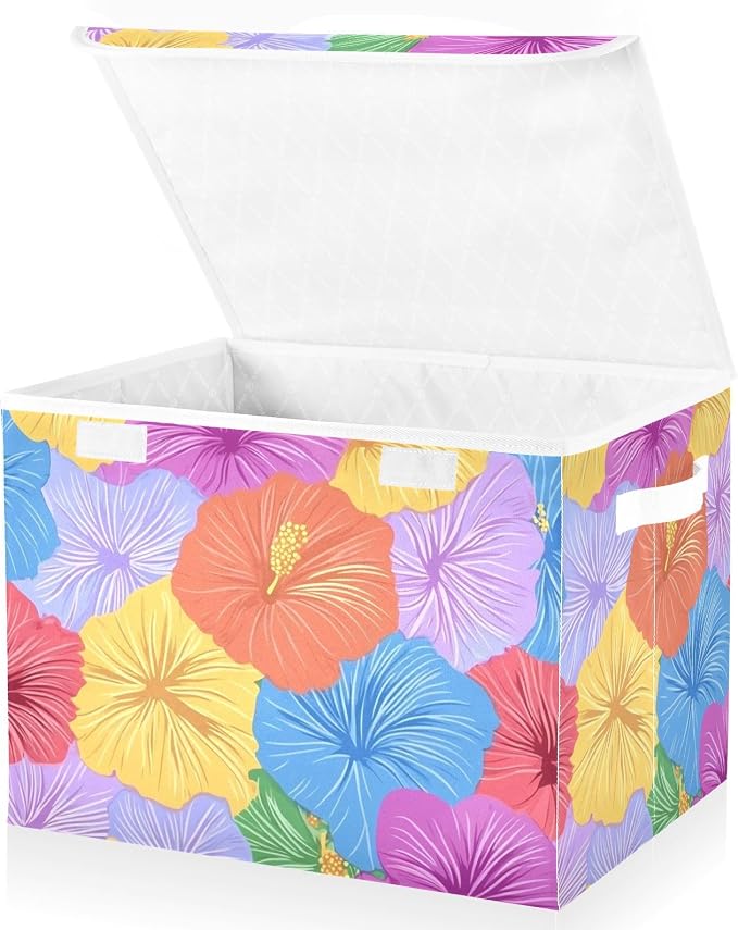 Storage Bins with Lids Storage Containers Storage Box with Handles Storage - Image 2
