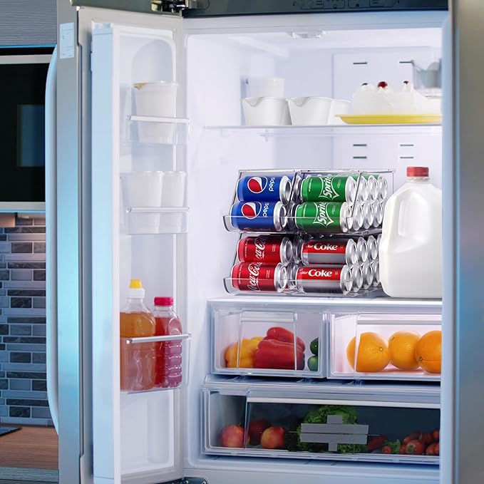 Sorbus Soda Can Organizer for Refrigerator - Image 5