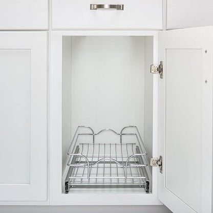 Rev-A-Shelf Pullout Kitchen Cabinet Drawer and Rolling Organizer Cabinet Pantry - Image 7