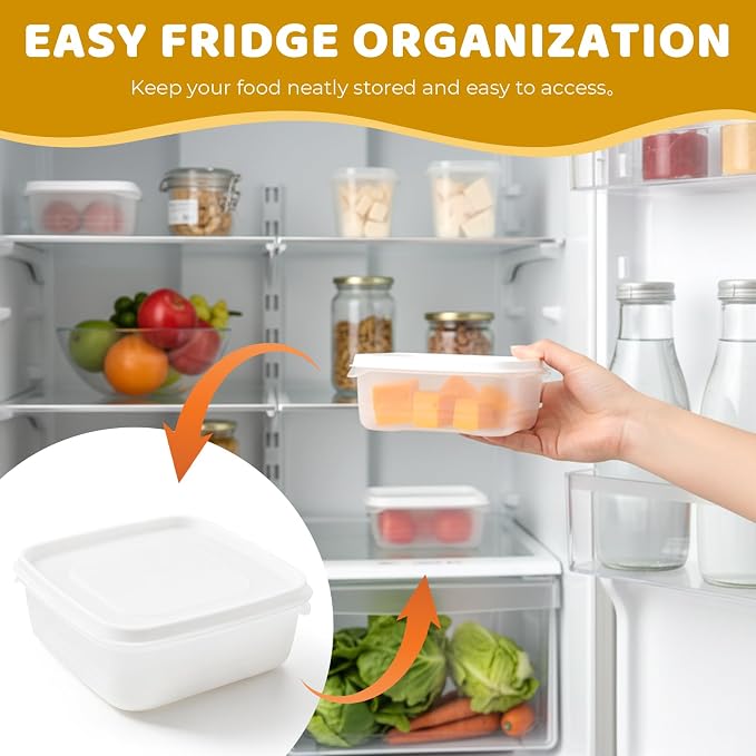 2Pack Sliced Cheese Container for Fridge, Keeps Cheeses Fresh Longer and - Image 6