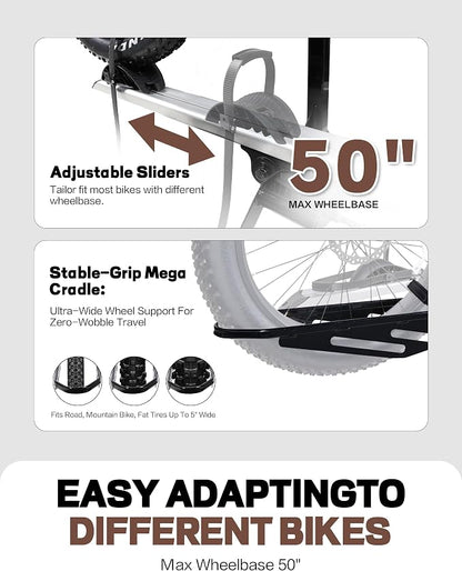 200 LBS. Hitch Mount Ebike Rack - Image 6