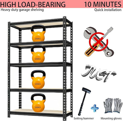 Storage Shelving Unit Heavy Duty Garage Shelves Metal Utility Rack - Image 6