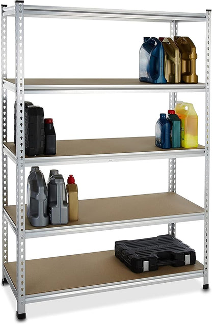 Amazon Basics 5-Tier Medium Duty Storage Shelving, Garage Storage Rack - Image 3