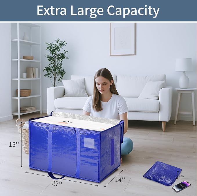 12 Pack-Extra Large Heavy Duty Moving Bags - Image 8