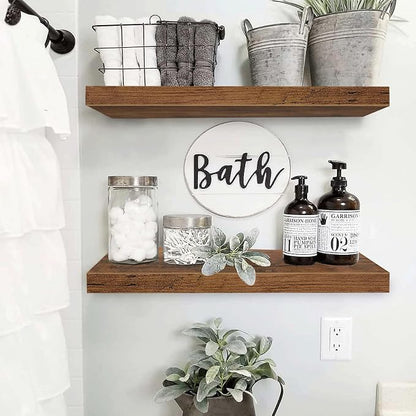 QEEIG Floating Shelves for Wall 23.6" Long - Image 2