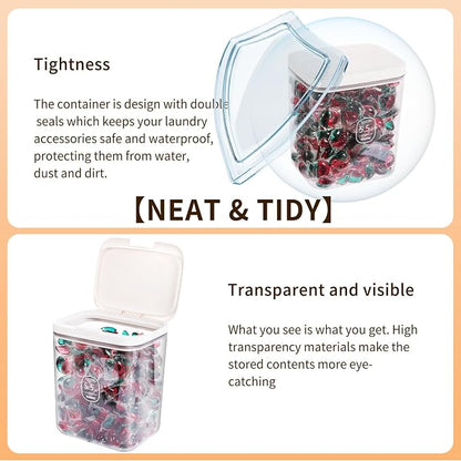Large Capacity Container With Automatic Pop-Up Lid - Image 3